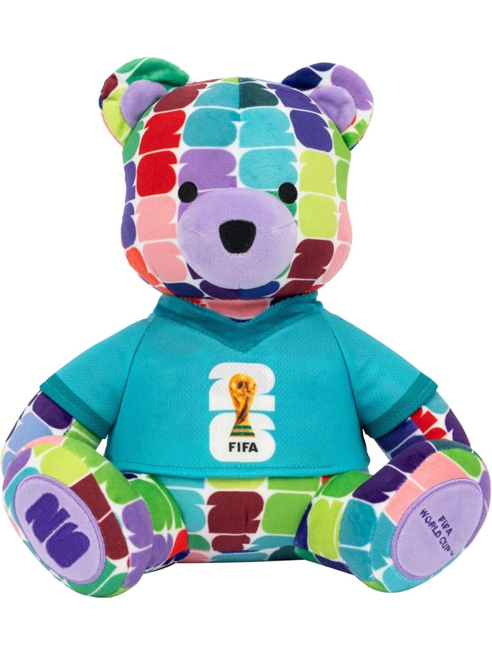 FIFA World Cup 2026 10-Inch
Colorful Bear Plush - Official 2026